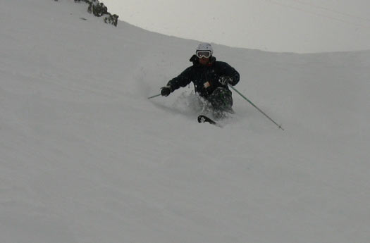 Cheeseman instructor Daniel and I went to a Temple Basin and Broken River for a few days. Epic powder was had.