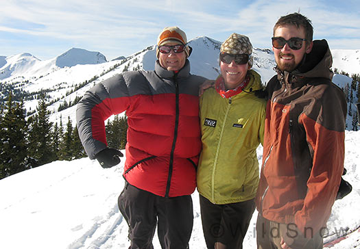 The Dawsons a few days ago skiing the backcountry in Colorado. Thanks everyone for a wonderful year! Merry Christmas!