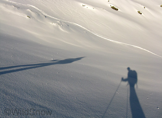 Ski touring in Austria. I love the low angled light of the Alps in January. Always some photo opportunities.