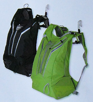 Dynafit RC 20 backpack is available in black or lime, includes a pastry box.