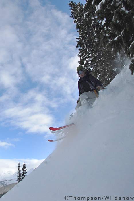 photoessay-marbleshredfest-shredrachel Rachel hits the steep and deep