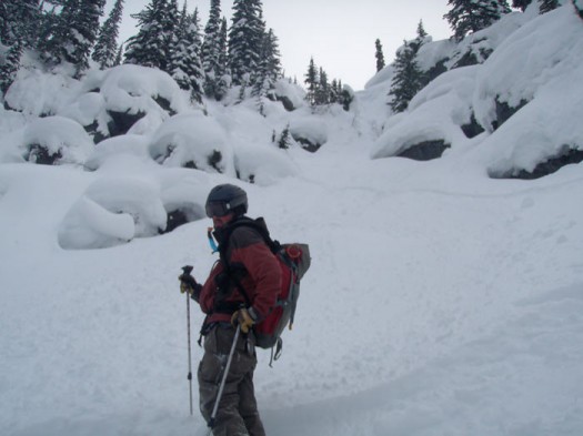 Some of the fun stuff we got to ski.
