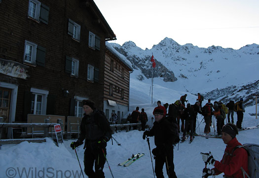Start from Sulzfluh Hutte Start from Sulzfluh Hutte