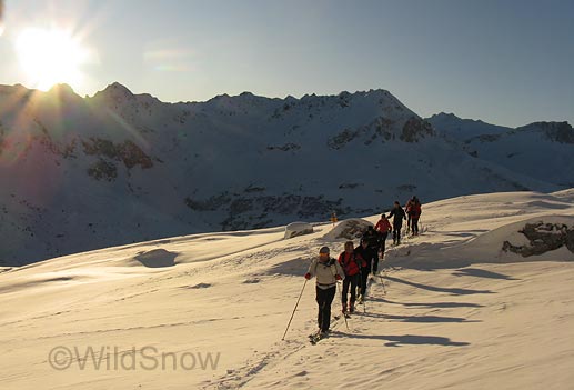 Backcountry skiing in Switzerland. Backcountry skiing in Switzerland.