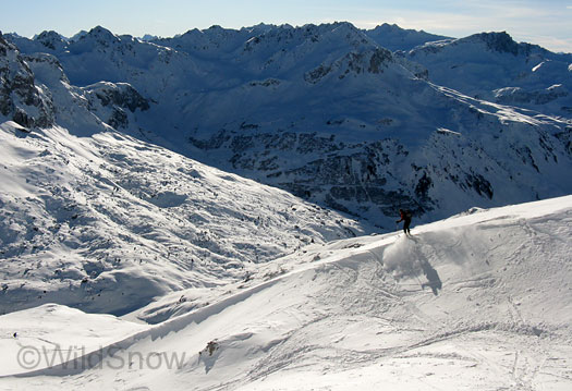 More skiing. More skiing.