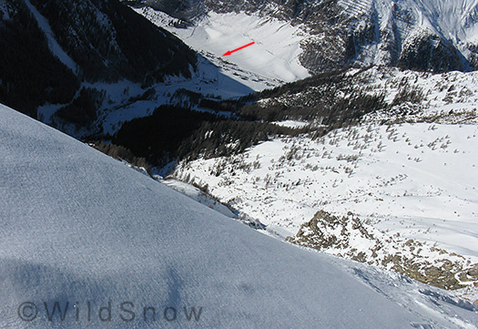 Looking down at Toldern Looking down at Toldern