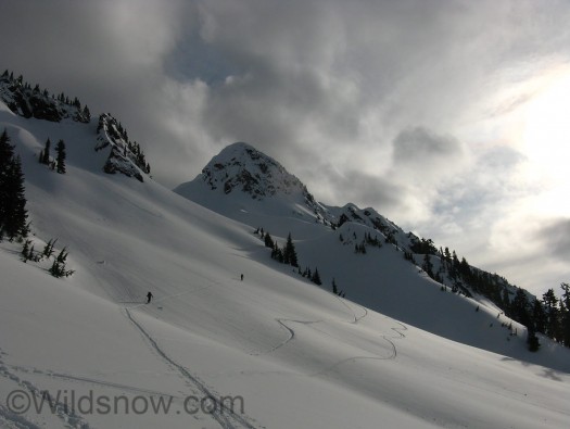 The last 1,000 feet to the lookout were a little tough