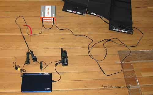 My Iridium satphone blogging setup. My Iridium satphone blogging setup.