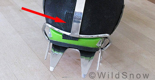 Tab to hold down toe Tab to hold down toe