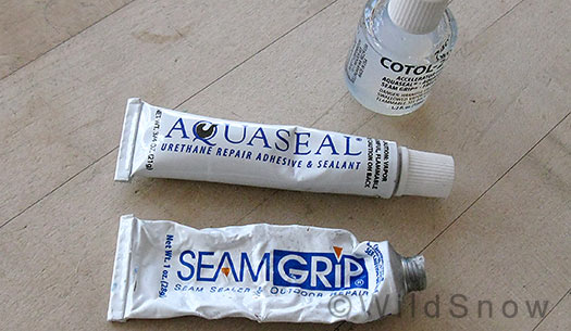Seam Grip is liquid duct tape. Seam Grip is liquid duct tape.