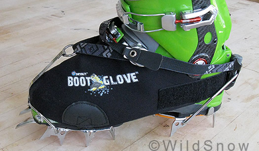 Boot Glove by Dry Guy for backcountry skiing. Boot Glove by Dry Guy for backcountry skiing.