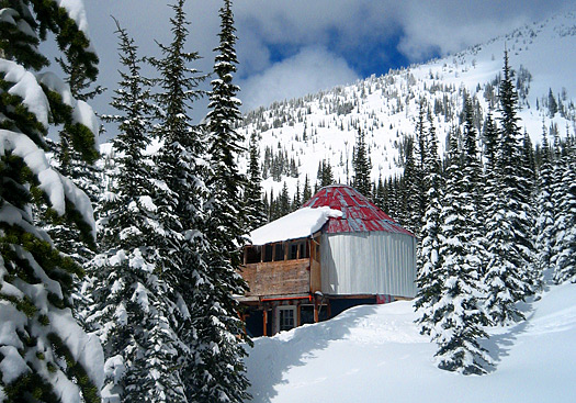 ymir-yurt Qua Yurt, Ymir, British Columbia