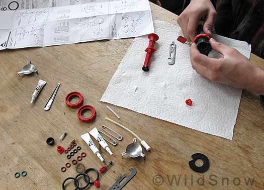 Backcountry skiing repair Backcountry skiing repair