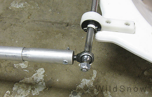 Ski sled flexible skiing attachment Ski sled flexible skiing attachment