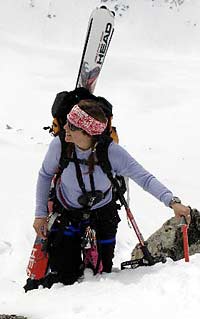 Use that Buff for backcountry skiing. Use that Buff for backcountry skiing.