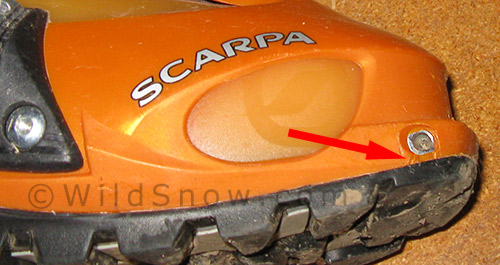 Scarpa tech fitting Scarpa tech fitting