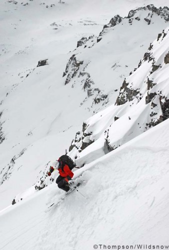 5-8-10-Castle-TylerRidge Tyler finds some powder on the northern aspect of a rib.