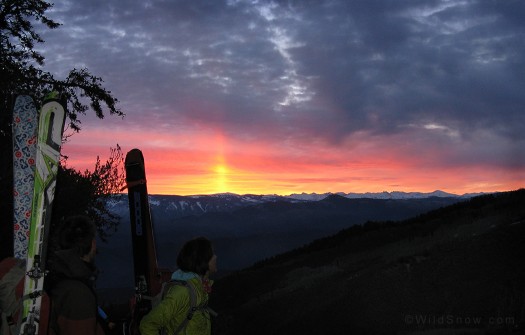 Mount Sopris backcountry skiing ski mountaineering mothers day. Mount Sopris backcountry skiing ski mountaineering mothers day.