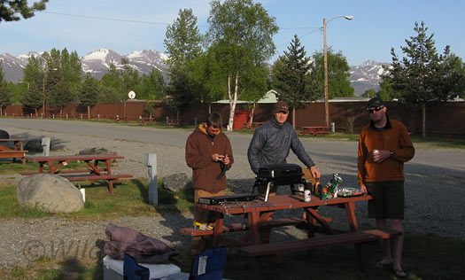 Arrival in Anchorage Arrival in Anchorage