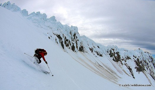 Jordan on the Wy'east Face, Mount Hood Jordan on the Wy'east Face, Mount Hood