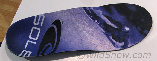 Chris Davenport footbed from Sole. Chris Davenport footbed from Sole.