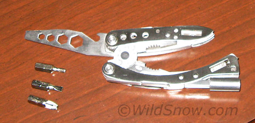 Backcountry skiing multi-tool Brooks Range 'multi-ski tool' is made with stainless steel and aluminum, and you can rebuild a Dynafit binding using only what's included. About time.
