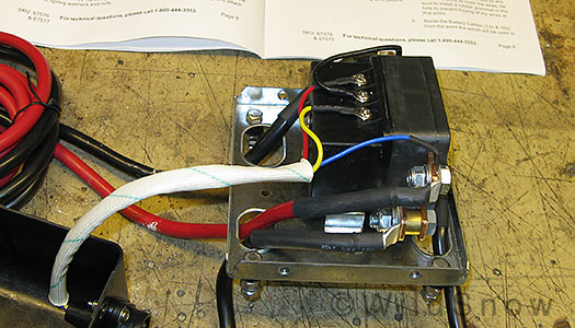 Solenoid pack for backcountry skiing winch. Solenoid pack for backcountry skiing winch.