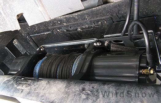 Winch from Harbor Freight installed in Silverado. Winch from Harbor Freight installed in Silverado.