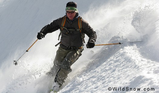 Backcountry skiing in Montezuma Basin, Colorado. Backcountry skiing in Montezuma Basin, Colorado.