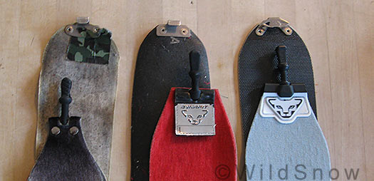 Dynafit Speedskin attachment comparo. Dynafit Speedskin attachment comparo.