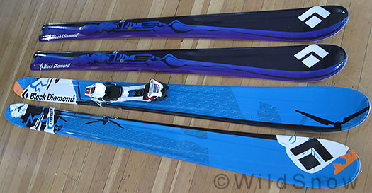 Backcountry skis from Black Diamond Backcountry skis from Black Diamond