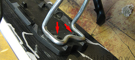Marker Duke/Baron heel lift. Marker Duke/Baron heel lift.