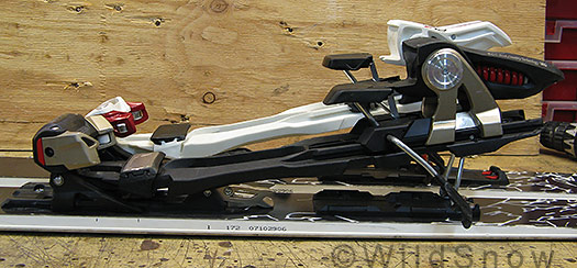 Backcountry skiing binding, Marker Duke and Tour Backcountry skiing binding, Marker Duke and Tour