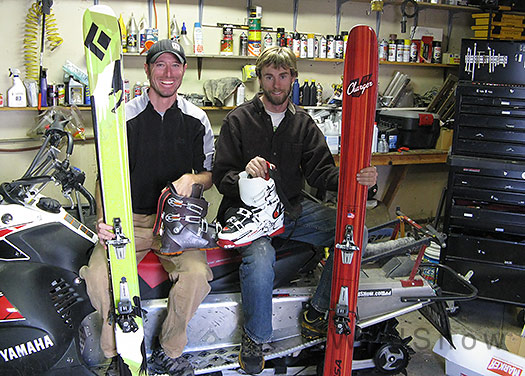 Backcountry skiing equipment choices. Backcountry skiing equipment choices.