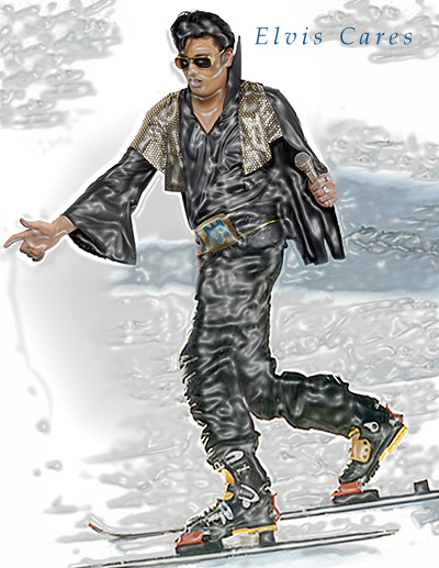 Elvis telemarks and backcountry skis. Elvis telemarks and backcountry skis.