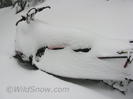 Backcountry skiing snowmobile. Backcountry skiing snowmobile.