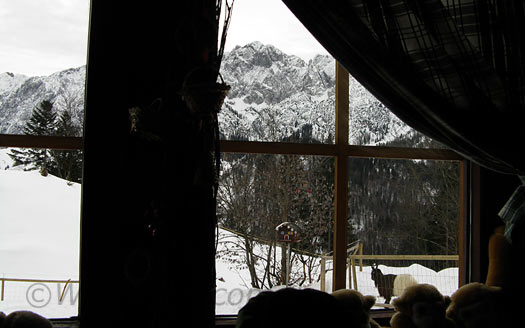 Another view of Kaiser mountains from Weinbergerhaus. Another view of Kaiser mountains from Weinbergerhaus.