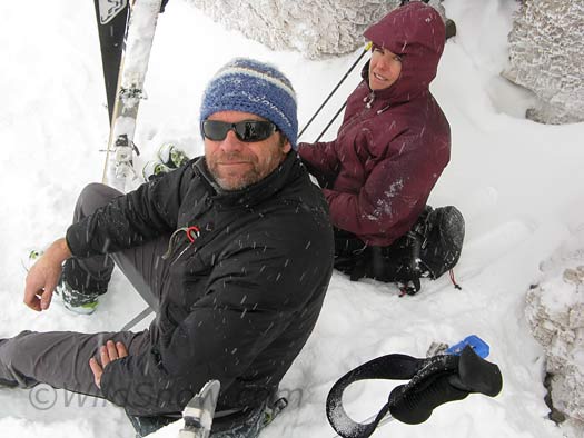 Fritz and Riki at our highpoint. Fritz and Riki at our highpoint.