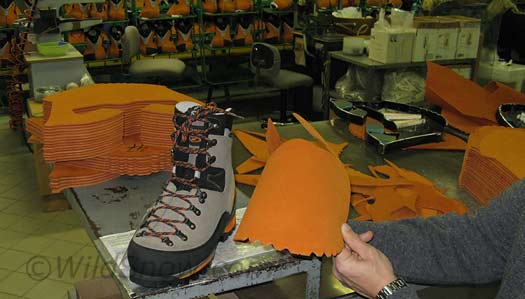 Boot upper. Boot upper.