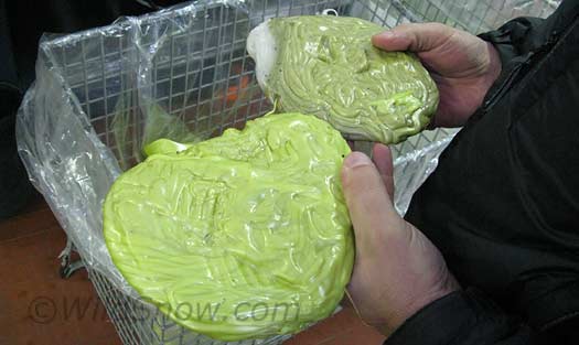 Melted plastic Pebax. Melted plastic Pebax.