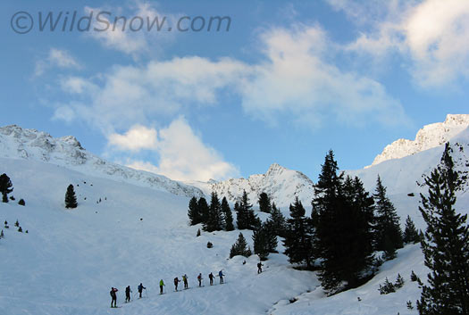 Praxmar backcountry skiing. Praxmar backcountry skiing.
