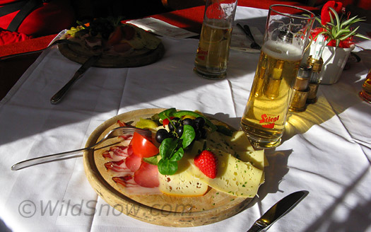 Backcountry skiing food. Backcountry skiing food.
