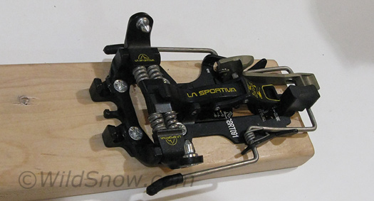La Sportiva backcountry skiing. La Sportiva backcountry skiing.