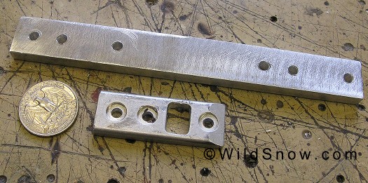 TLT5 Dynafit lean lock plate, customized for backcountry skiing. TLT5 Dynafit lean lock plate, customized for backcountry skiing.