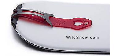 G3 skin tail clip for backcountry skiing. G3 skin tail clip for backcountry skiing.
