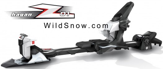 Hagan ski binding for backcountry skiing, ski touring, ski mountaineering -- whatever you want to call it!.