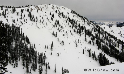 Marble Quarry Road avalanche. Marble Quarry Road avalanche.