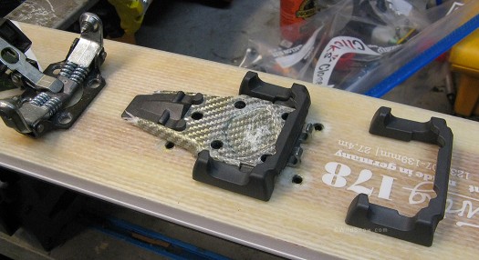 Dynafit FT Power Plate for backcountry skiing. Dynafit FT Power Plate for backcountry skiing.