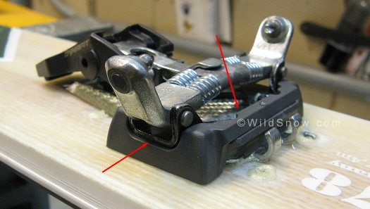 Dynafit Power Plate for backcountry skiing. Dynafit Power Plate for backcountry skiing.