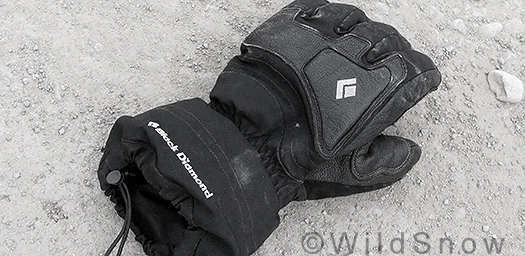 Gloves for backcountry skiing. Gloves for backcountry skiing.